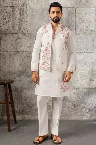Mens wear koti kurta and pant