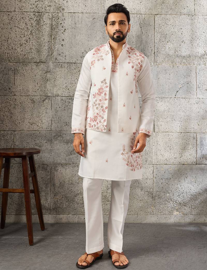 Mens wear koti kurta and pant