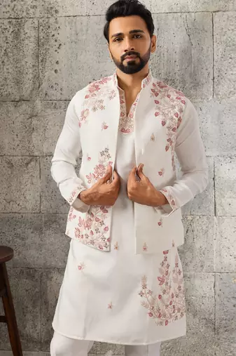 Mens wear koti kurta and pant
