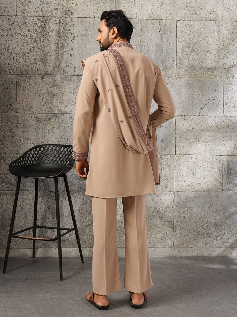 Mens wear kurta dupatta and pant
