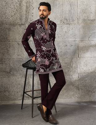 Mens wear kurta with pant 4