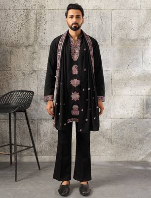 Mens wear kurta dupatta and pant 4