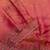 Pink satin woven saree with zari work