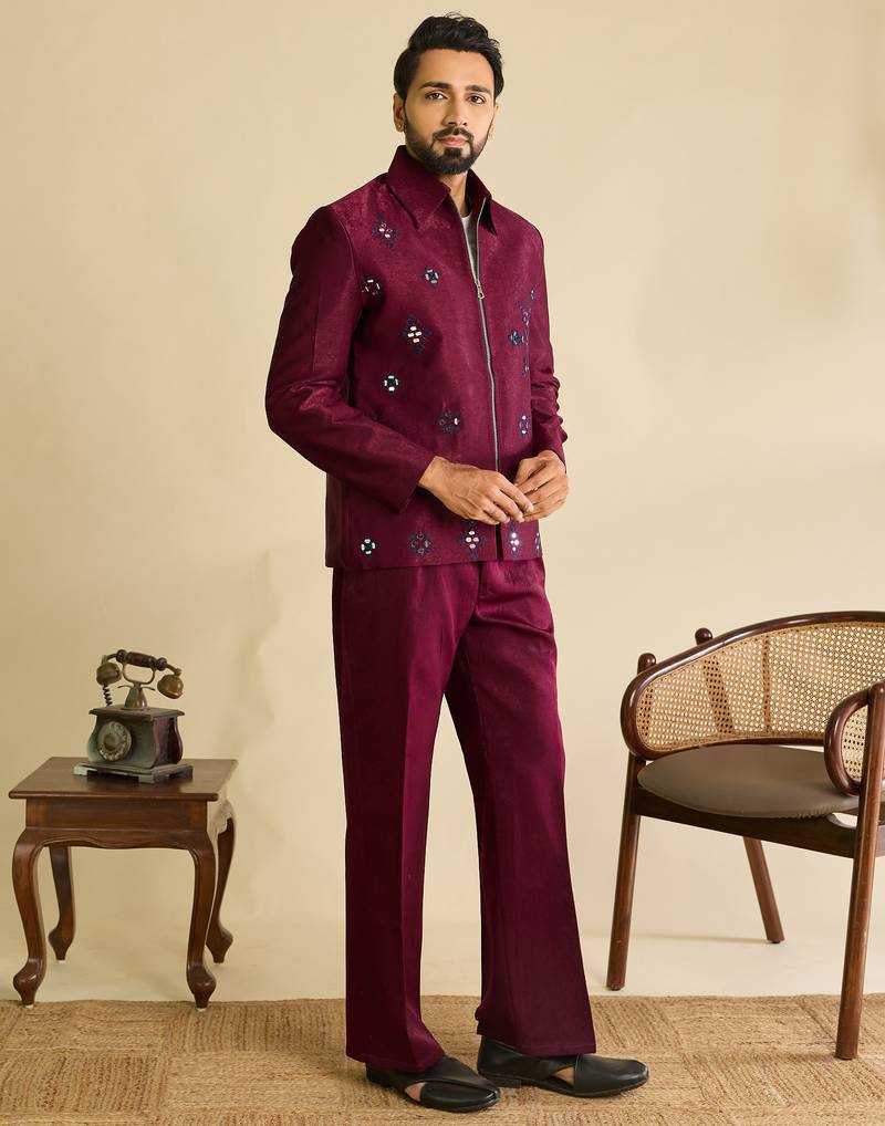 Mens wear jacket and pant