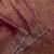 Mauve satin woven saree with zari work