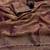 Mauve satin woven saree with zari work