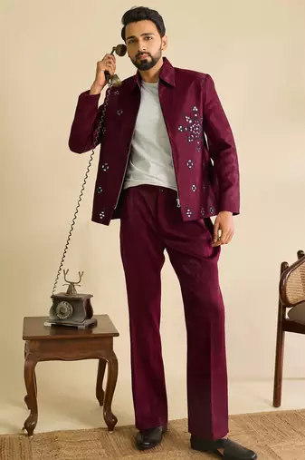 Mens wear jacket and pant