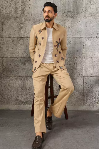 Mens wear jacket and pant