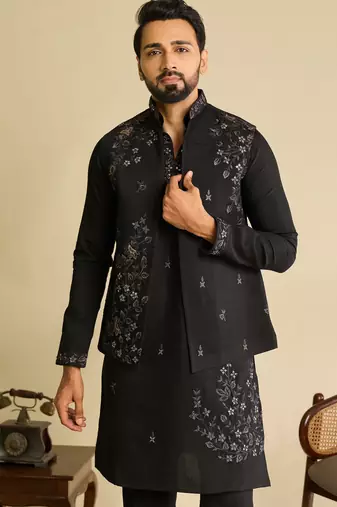 Mens wear koti kurta and pant