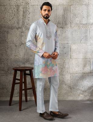 Mens kurta with matching pant 4