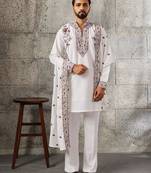Mens kurta pant with dupatta