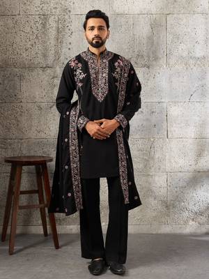 Mens kurta pant with dupatta 1