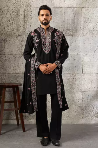 Mens kurta pant with dupatta