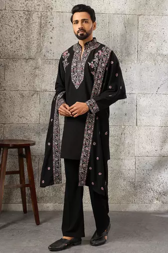 Mens kurta pant with dupatta