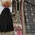 Black Color  Embroidery Sequence Work Faux Georgette Salwar Suit