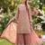 Light Pink Color  Embroidery Sequence Work Faux Georgette Salwar Suit