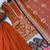 Orange Color  Embroidery Sequence Work Faux Georgette Salwar Suit