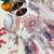 white color digital print with pearl work georgette gown set