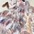 white color digital print with pearl work georgette gown set