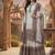 White And Pink Color Embroidery Sequence Work Georgette Salwar Suit