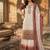 White And red Color Embroidery Sequence Work Georgette Salwar Suit