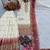 White And red Color Embroidery Sequence Work Georgette Salwar Suit