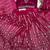 Rani pink georgette sequins thread & dori work saree with unstitched japan satin blouse