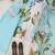 sky blue color digital print cotton kurti palazzo set