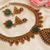 Multicolor antique necklace set