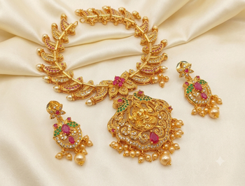 Multicolor ruby temple jewellery 3