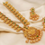 Multicolor peacock temple jewellery