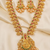 Multicolor peacock temple jewellery