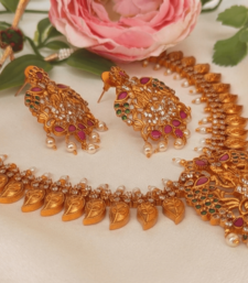 Matt finish temple jewellery