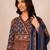 Women Ethnic Motifs Printed Angrakha Pure Cotton Kurta with Trousers & With Dupatta