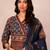 Women Ethnic Motifs Printed Angrakha Pure Cotton Kurta with Trousers & With Dupatta