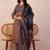Women Ethnic Motifs Printed Angrakha Pure Cotton Kurta with Trousers & With Dupatta