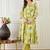 Women Floral Printed A-Line Pure Cotton Kurta Set