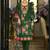 Women Floral Embroidered Regular Thread Work Kurta with Trousers & With Dupatta