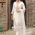Floral Embroidered Regular Sequinned Kurta With Trousers & Dupatta
