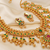 Multicolor guttapoosalu necklace set