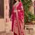 Women Ethnic Motifs Embroidered Regular Kurta with Trousers & With Dupatta