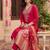 Women Ethnic Motifs Embroidered Regular Kurta with Trousers & With Dupatta