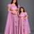 Lavender Embroidered Cotton Silk Lehenga Set