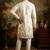 roman silk blend fabric embroidery mens designer party wear kurta pajama