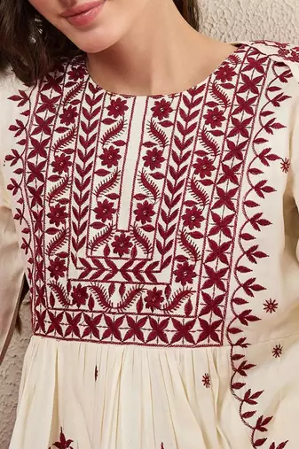 Women Ethnic Motifs Embroidered Kurta with Trousers & Dupatta