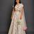 Ivory Embroidered Cotton Silk Lehenga Set