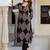 Women Ethnic Motifs Printed Regular Mirror Work Pure Cotton Kurta with Trousers
