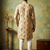 roman silk blend fabric embroidery mens designer party wear kurta pajama