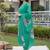 Women Floral Printed Regular Beads and Stones Kurta with Trousers & With Dupatta