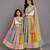 Multicolor Embroidered Chanderi Lehenga Set